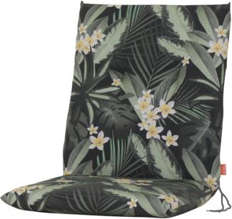 SIENA GARDEN MIRACH Sesselauflage 100 cm Dessin Dschungel, 50% Baumwolle/50% Polyester