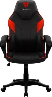 ThunderX3 EC1BR Videospiel-Stuhl PC-Gamingstuhl Gepolsterter Sitz Schwarz, Rot