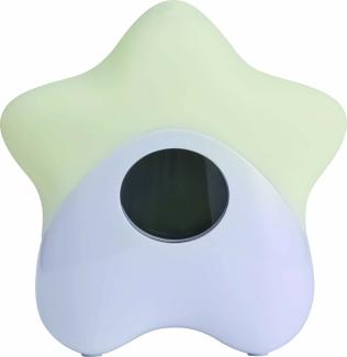 ABUS Nachtlicht Lily mit Temperaturanzeige - Baby-Licht - eingebauter Akku - mehrfarbig - lange Laufzeit - weiß - 73155