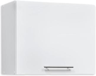 EDDY Moderner Hängeschrank Küche in Weiß matt - Geräumiger Küchenschrank mit viel Stauraum - 60 x 50 x 31 cm (B/H/T)