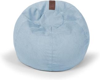 Pushbag Bag100 Corduroy Kindersitzsack Blue
