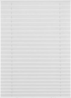 Lichtblick Dachfenster Plissee Haftfix, ohne Bohren, weiß, 122 x 95,3 x 4 cm