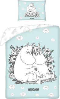 Moomin Baby Bettwäsche Wendebettwäsche 100 x 135 cm