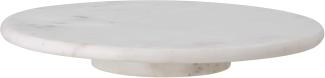 Bloomingville Ellin Drehteller 35,5 cm weiß Marmor