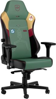noblechairs Hero Komfortable und Langlebige Gaming Stuhl, Perfekt Optimierte Ergonomie des Stuhls Sorgt für Hohen Sitzkomfort, Belastbarkeit 150 kg, Boba Fett Edition