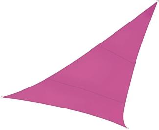 Sonnensegel Dreieck Pink 5m - Sonnenschutzsegel für Balkon / Terrassensegel