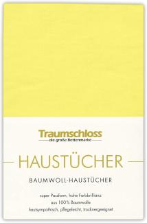 Traumschloss Betttuch Haustuch, 100% Baumwolle, Gummizug: ohne, (1 Stück), aus 100% Baumwolle, ohne Gummizug