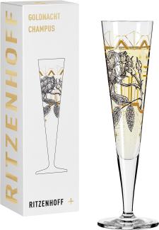 Ritzenhoff 1071029 Champagnerglas #29 GOLDNACHT Lisa Hofgärtner 2023 in Geschenkbox