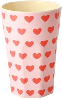 rice Becher ''Melamin Trinkbecher ''Sweet Hearts'' H13 cm''