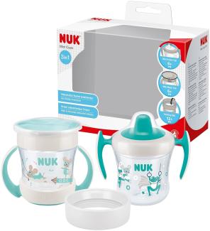 NUK Trinkbecher Mini Cups Set 3in1 160ml ab 6 M. mint&türkis