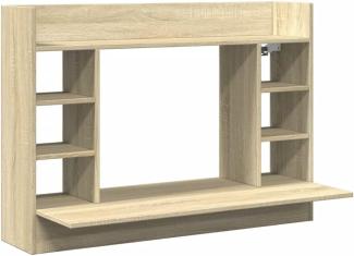 Wand-Schreibtisch Sonoma Eiche 105x48x75 cm Holzwerkstoff 847970