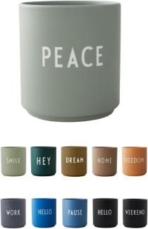 Design Letters Becher Favourite Cup Peace Green 10101002GREENPEACE