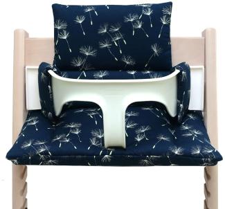Blausberg Baby Sitzkissen für Stokke 'Tripp Trapp' Hochstuhl,  Dreieck Blau