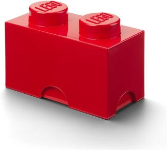 LEGO 'Storage Brick 2' Aufbewahrungsbox rot