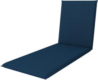 Doppler Sitzauflage "Star" Sun, dunkelblau, für Rollliege (195 x 60 x 6 cm)