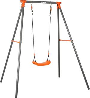 KETTLER Schaukel Single, grau/orange, 178x138x157cm