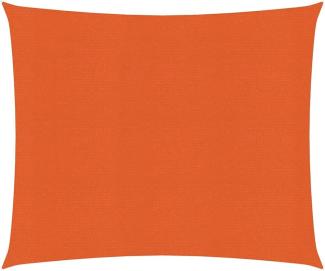 vidaXL Sonnensegel 160 g/m² Orange 3x3 m HDPE