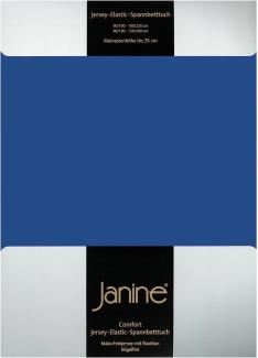Janine Spannbetttuch ELASTIC-JERSEY Elastic-Jersey royalblau 5002-272 100x200