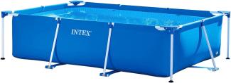 Intex 'Frame Swimming Pool Set Serie Family III', blau, 300 x 200 x 75 cm, rechteckig