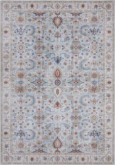 Vintage Teppich Vivana Hielblau - 80x150x0,5cm
