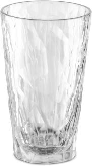 Koziol Club Extra Longdrink, Cocktailglas, Whiskyglas, Trinkglas, Superglas, Crystal Clear, 300 ml, 3406535
