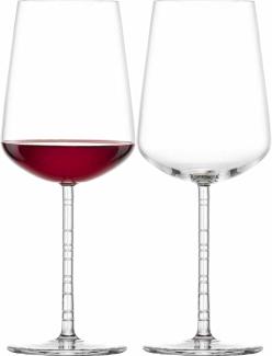 Zwiesel Glas JOURNEY Bordeaux Rotweinglas 633 ml 2er Set