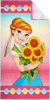 Disney Die Eiskönigin Frozen Klassik Handtuch - Typ: Anna Sonnenblumen
