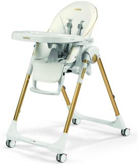 Peg Perego 'Prima Pappa Follow Me' Hochstuhl (Lederimitat) gold