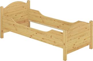 Erst-Holz Seniorenbett extra hoch Bettkasten 100x200 Kiefer