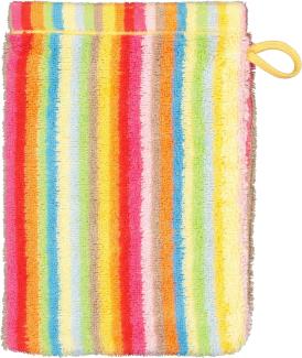 Cawö Handtücher Lifestyle Streifen multicolor 25 | Waschhandschuh 16x22 cm