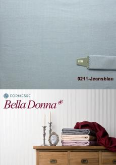 Formesse Bella-Donna Jersey Spannbettlaken|180x200 - 200x220 cm| jeansblau