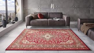 Orientalischer Kurzflor Teppich Skazar Isfahan Orientrot - 200x290x0,9cm