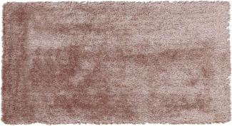 Teppich- Shaggy Hochflor Teppich ideal für alle Räume Beige, 170 x 110 cm