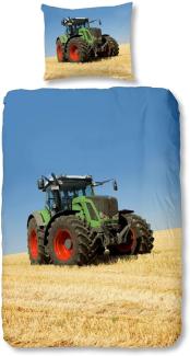 Good Morning! 4208-P bettwäsche mit Traktor, 100% Baumwolle, Multi Colour, 200x135x0.5 cm