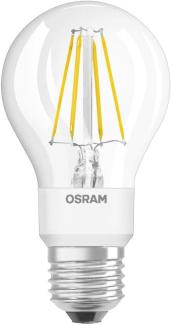 OSRAM LED Retrofit CLASSIC A GlowDIM LED-Lampe, E27-Sockel, warmweiß, 2700 K, 6,50 W, entspricht 60 W, LED Retrofit CLASSIC B DIM, klar, Einheitsgröße