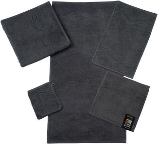 Ross Uni-Walk Handtücher Cashmere 9008 | Duschtuch 75x140 cm | anthrazit