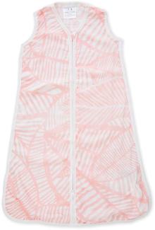 aden + anais™ Silky Soft Baby-Schlafsack, 1,0 TOG Wert, tragbare Decke für Babys, Bunte Muster für Mädchen & Jungen, Schlafsack für Neugeborene aus Bambusviskose, 0-6 Monate, Island Getaway