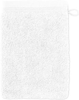 möve Superwuschel Waschhandschuh 20 x 15 cm aus 100% Baumwolle, snow