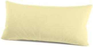 Schlafgut Kissenbezug Basic Jersey Baumwolle | Kissenbezug einzeln 40x80 cm | kamille