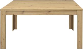 Esstisch FLIX Küchentisch ausziehbar auf 150 cm Asteiche Nb. 110 x 60 cm
