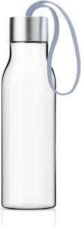 Eva Solo Trinkflasche Blue Sky, Wasserflasche, Flasche, BPA-freier Kunststoff / Edelstahl / Polyester / Silikon, 500 ml, 503051