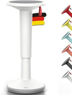 Interstuhl UP Stehhocker - ergonomischer Stehhocker - höhenverstellbar - Hocker mit rutschhemmender Standfläche & Kippschutz - Sitzhocker für gesünderes Arbeiten