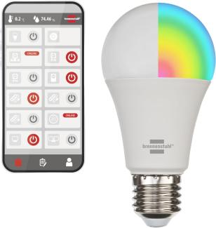 Brennenstuhl Connect Smarte LED Glühbirne SB 800 E27 Leuchtmittel RGBW Farbwe. - Brennenstuhl