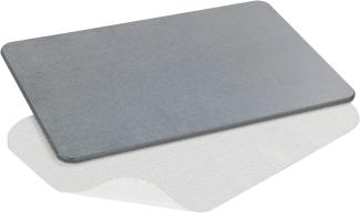 Badematte SIMI, 60 x 39 cm, grau, Wenko