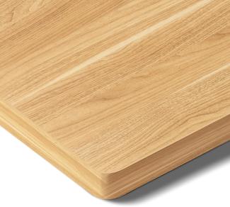 Flexispot stabile Tischplatte 120x60 cm 2,5 cm stark - DIY Schreibtischplatte Bürotischplatte Spanholzplatte (Ahorn, 120 x 60 cm)