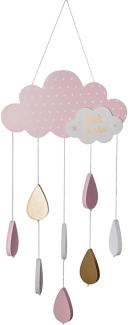 Hängende Dekoration in Form einer Wolke mit Regentropfen für Kinder, Atmosphera for kids