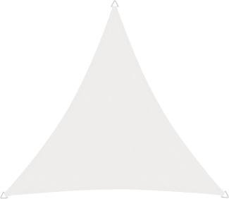 Windhager Sonnensegel Cannes Dreieck 3 x 3 m (gleichschenkelig), Sonnenschutz für Garten & Terrasse, UV- und witterungsbeständig, grau, 10711