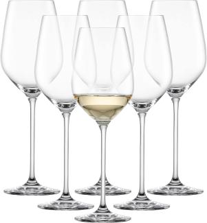 Schott Zwiesel Fortissimo Weißweinglas 0, 6er Set, Weinglas, Weinkelch, Glas, 404 ml, 112492