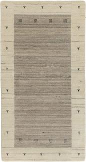 Morgenland Gabbeh Teppich - Loribaft Indus - 140 x 70 cm - beige