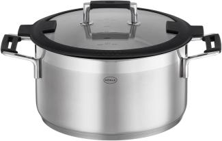 Rösle Pot with glass lid Silence Pro 5. 8 litres 24 cm Steel